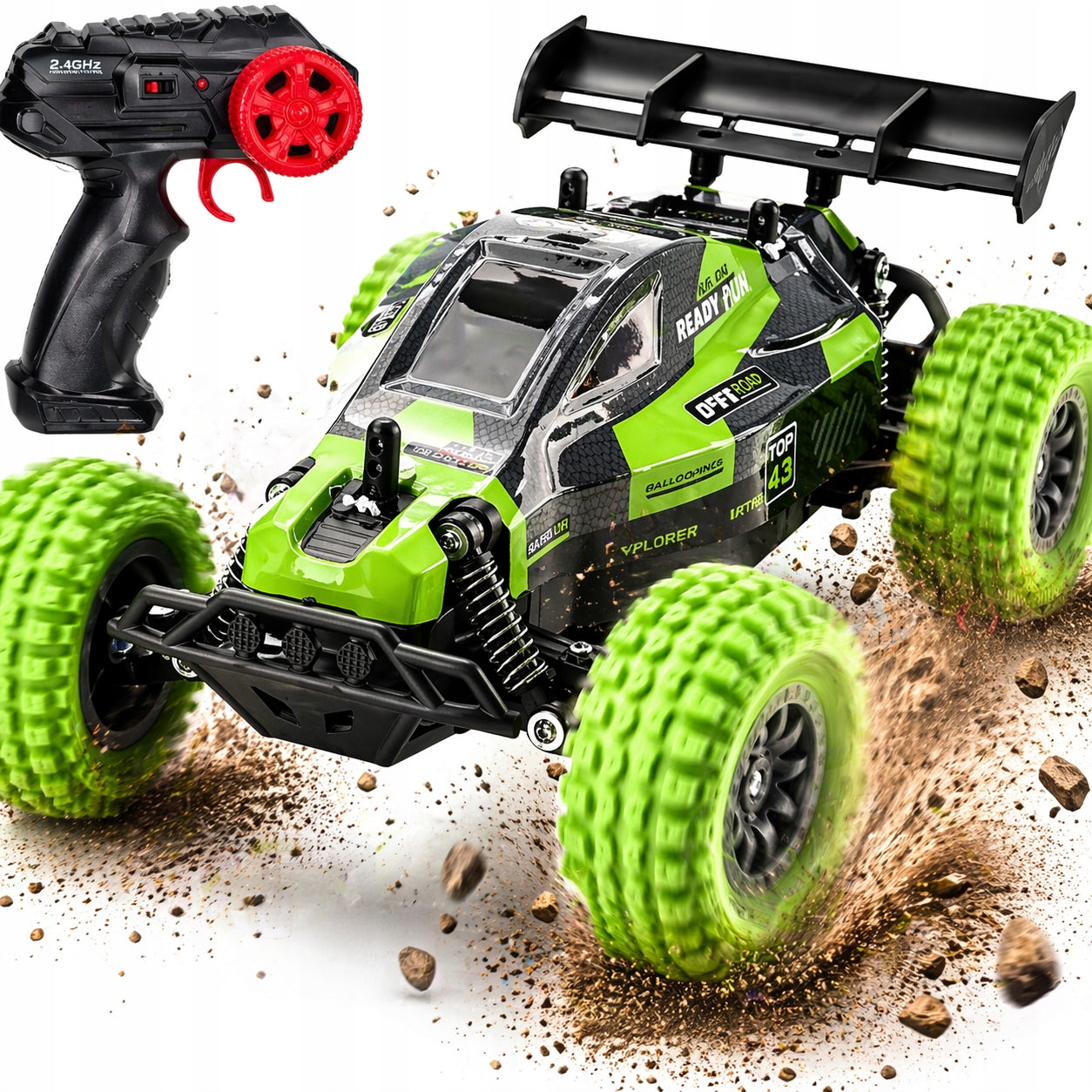 LARGE CAR REMOTE CONTROLLED OFF-ROAD CAR RC FOR REMOTE CONTROL SOLID GIFT