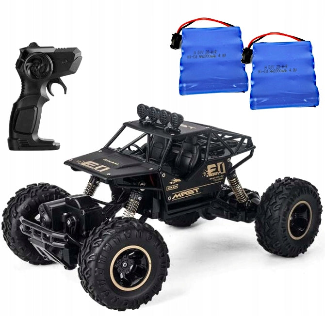LARGE CAR REMOTE CONTROLLED RC METAL 4x4 REMOTE CONTROL Packaging status original
