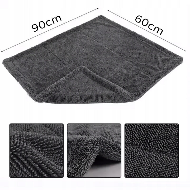 LARGE CAR TOWEL FOR DRYING MICROFIBER PAINT WIPE Manufacturer code RĘCZNIK DO OSUSZANIA AUTA RIPPLE PRO 8