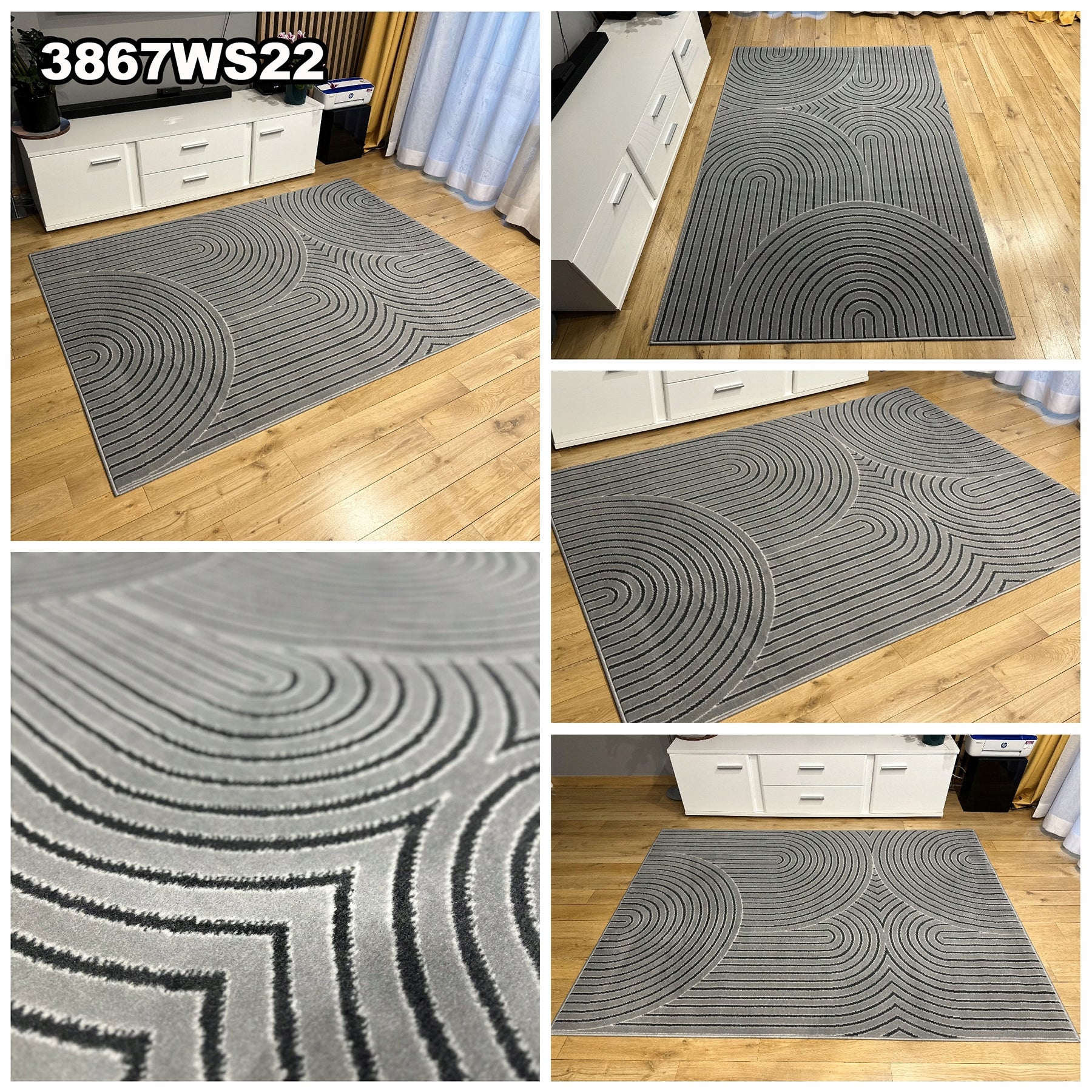 LARGE CARPET ALFA BCF 250X350 FASHIONABLE VARIOUS MIX MODELS Brand Sindbad