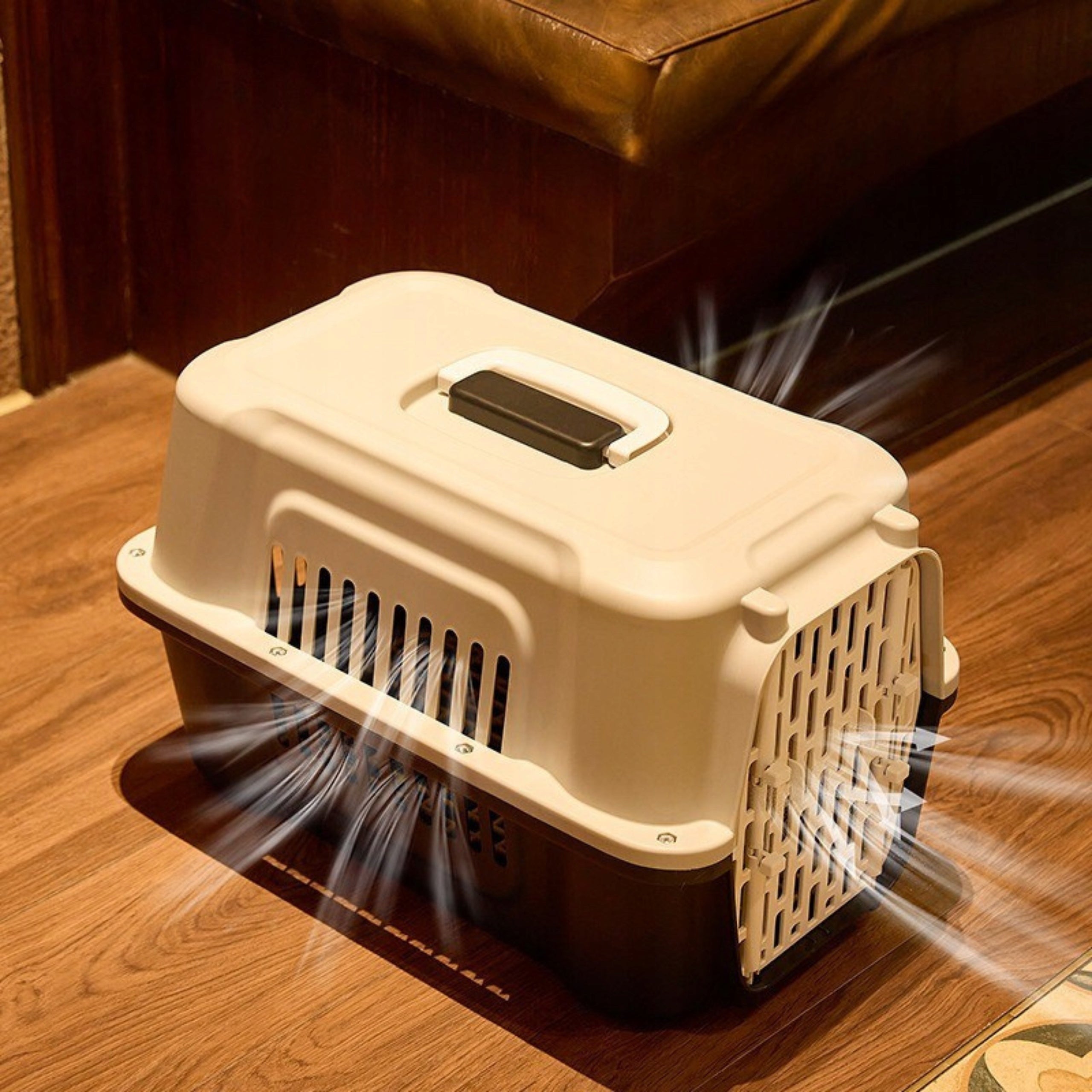 LARGE CAT CARRIER DOG RABBIT ANIMALS PLASTIC CAGE PLAYPEN BOX Brand PAGMIL