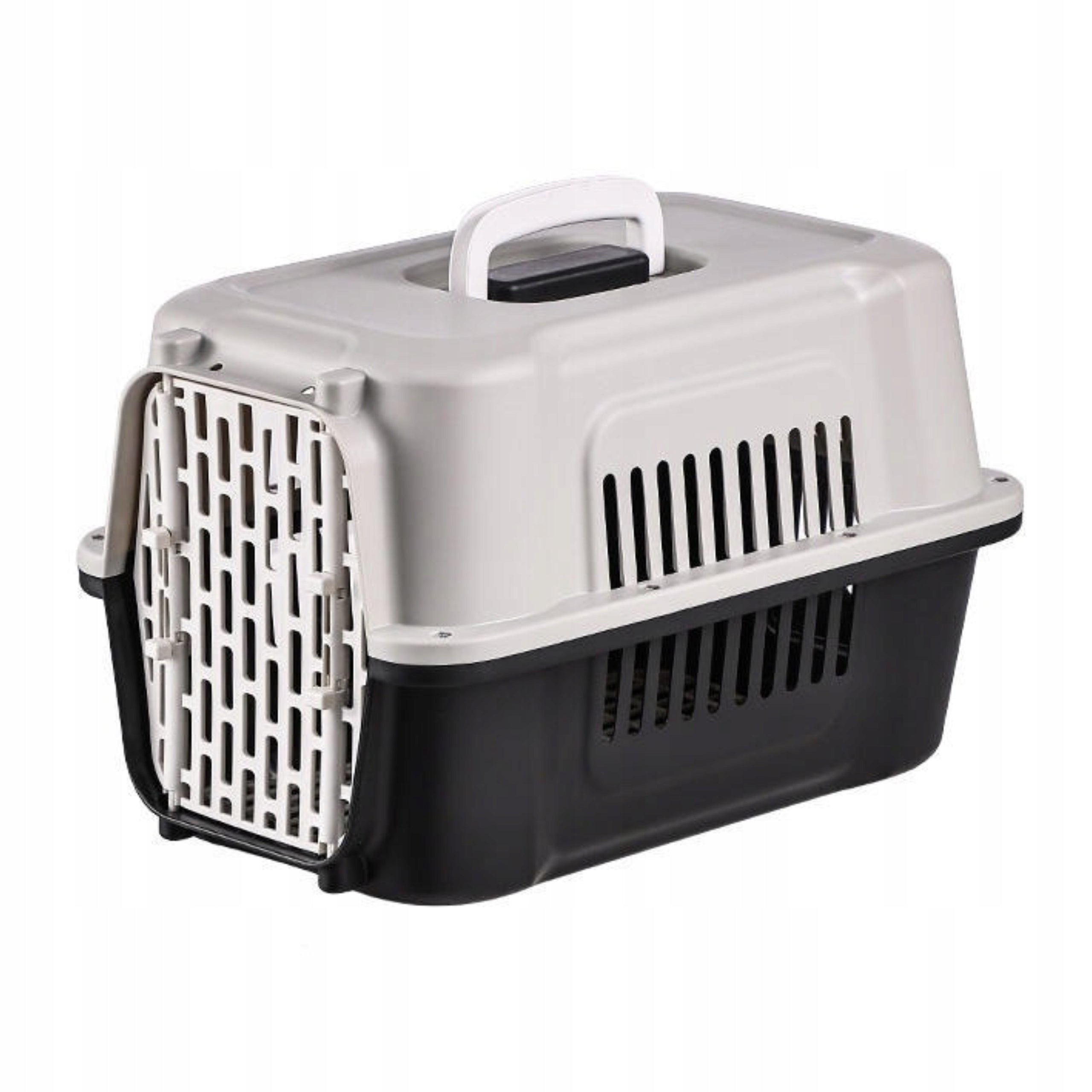 LARGE CAT CARRIER DOG RABBIT ANIMALS PLASTIC CAGE PLAYPEN BOX Product depth 48 cm