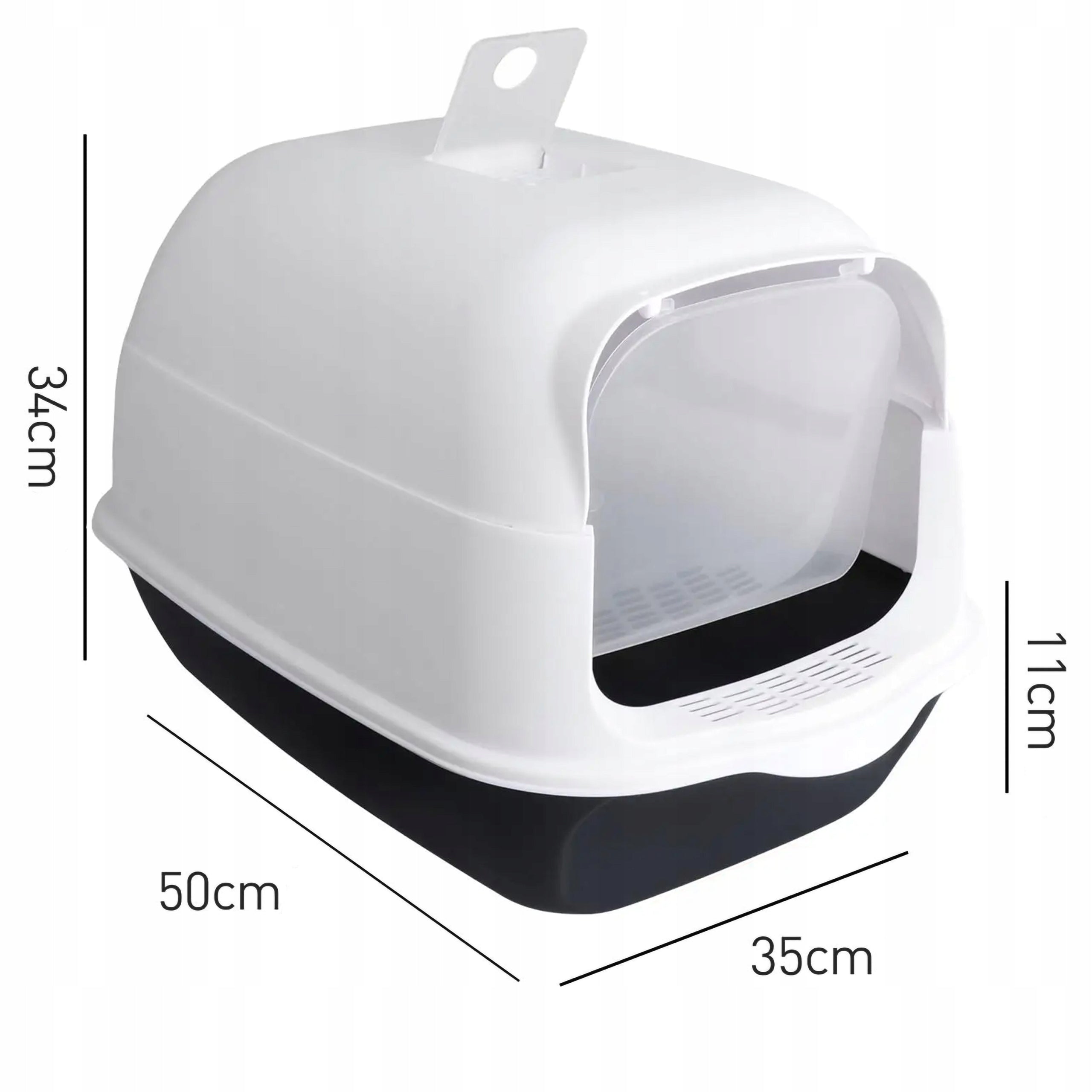 LARGE CLOSED CAT LITTER BOX with filter Brand GLOBANI