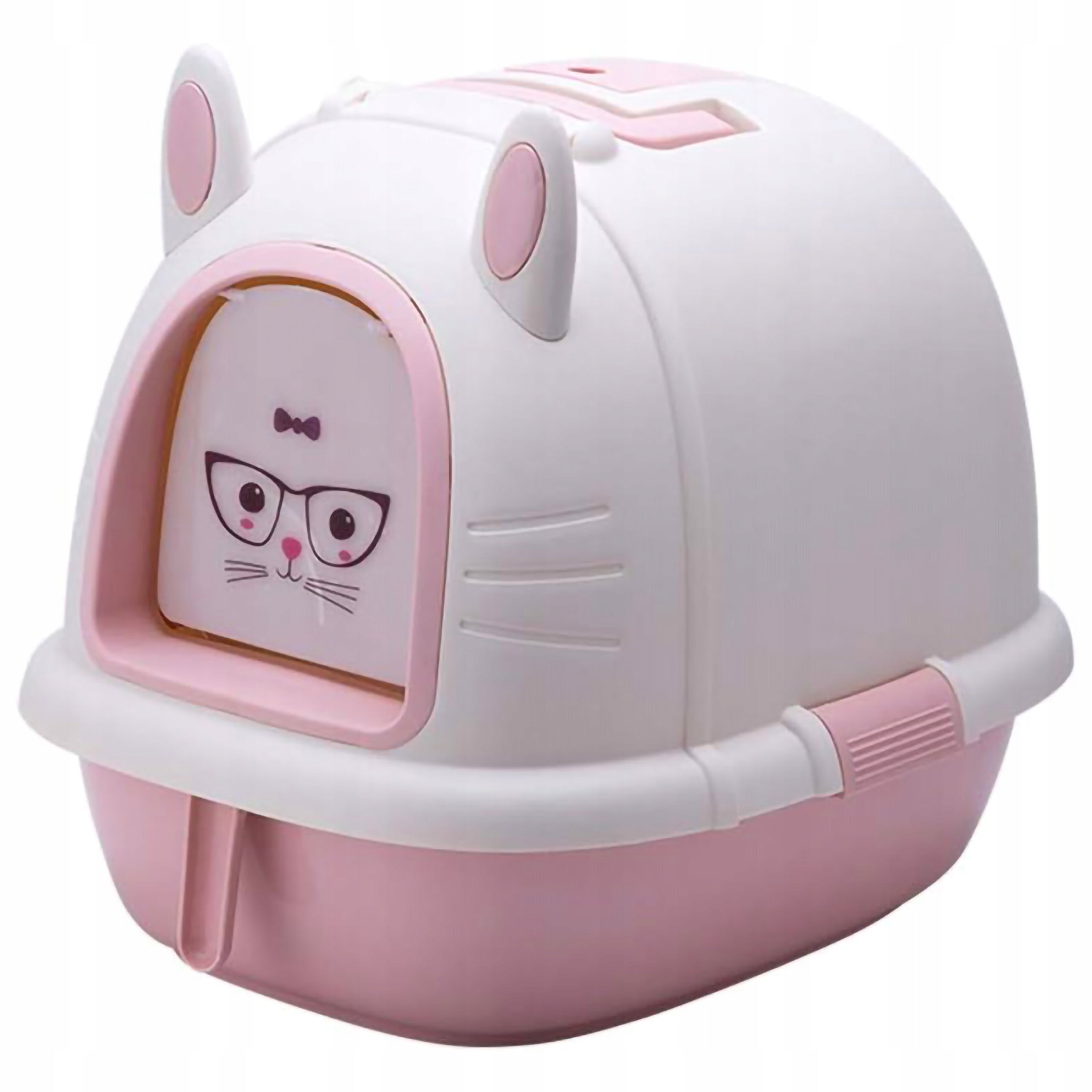 LARGE CLOSED LITTER BOX XXL FOR CAT LITTER WITH SPATULA