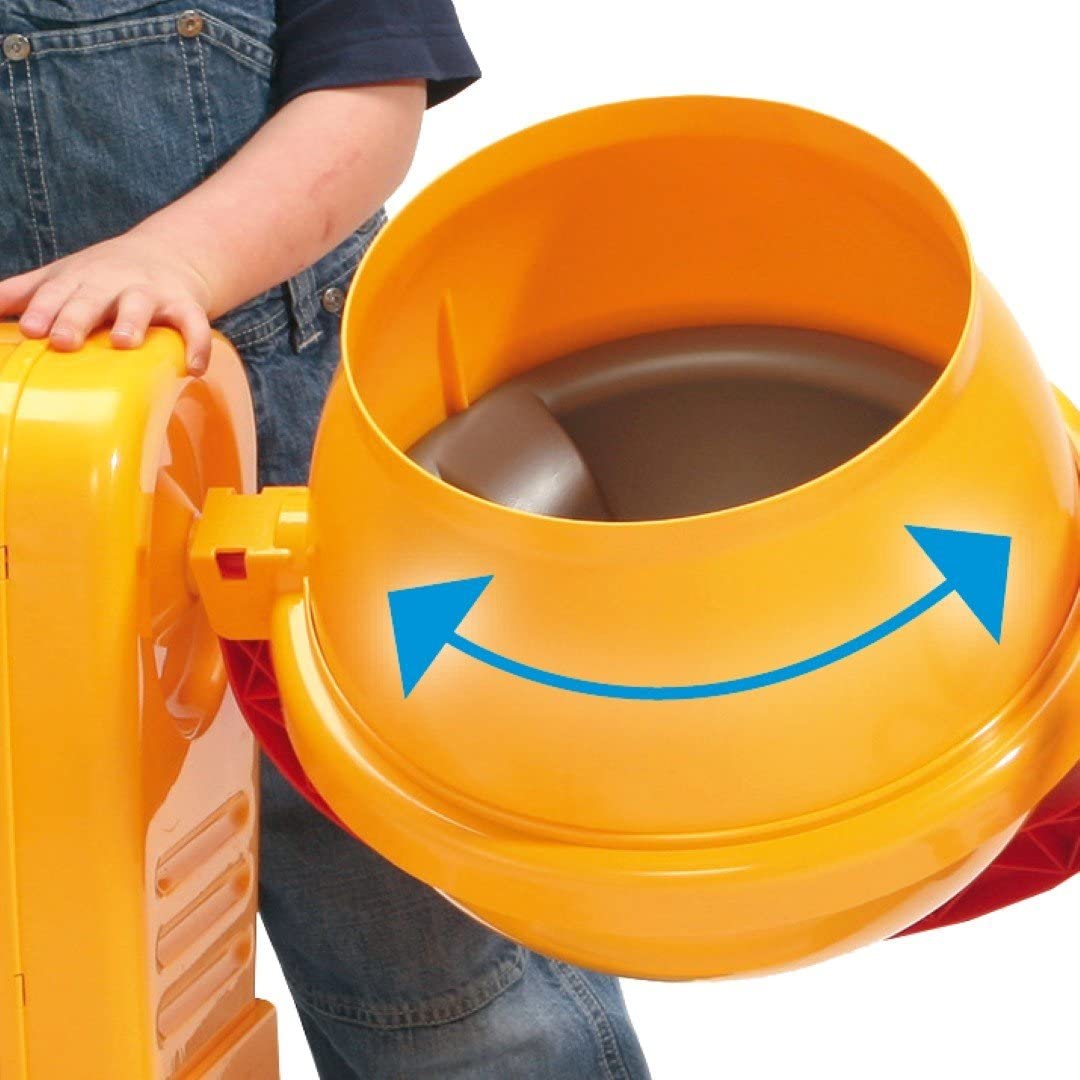 LARGE CONCRETE MIXER WITH HOOK + BUILDER BRICKLAYER SET WADER POLESIE XXL Products per set 1 pcs