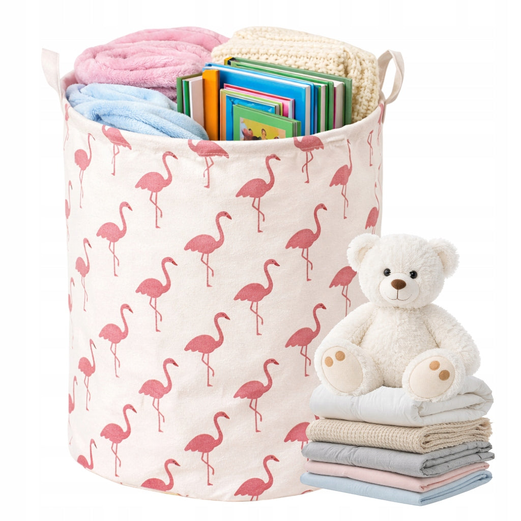 LARGE CONTAINER BASKET TOY BAG LAUNDRY ORGANIZER FOR ACCESSORIES XL