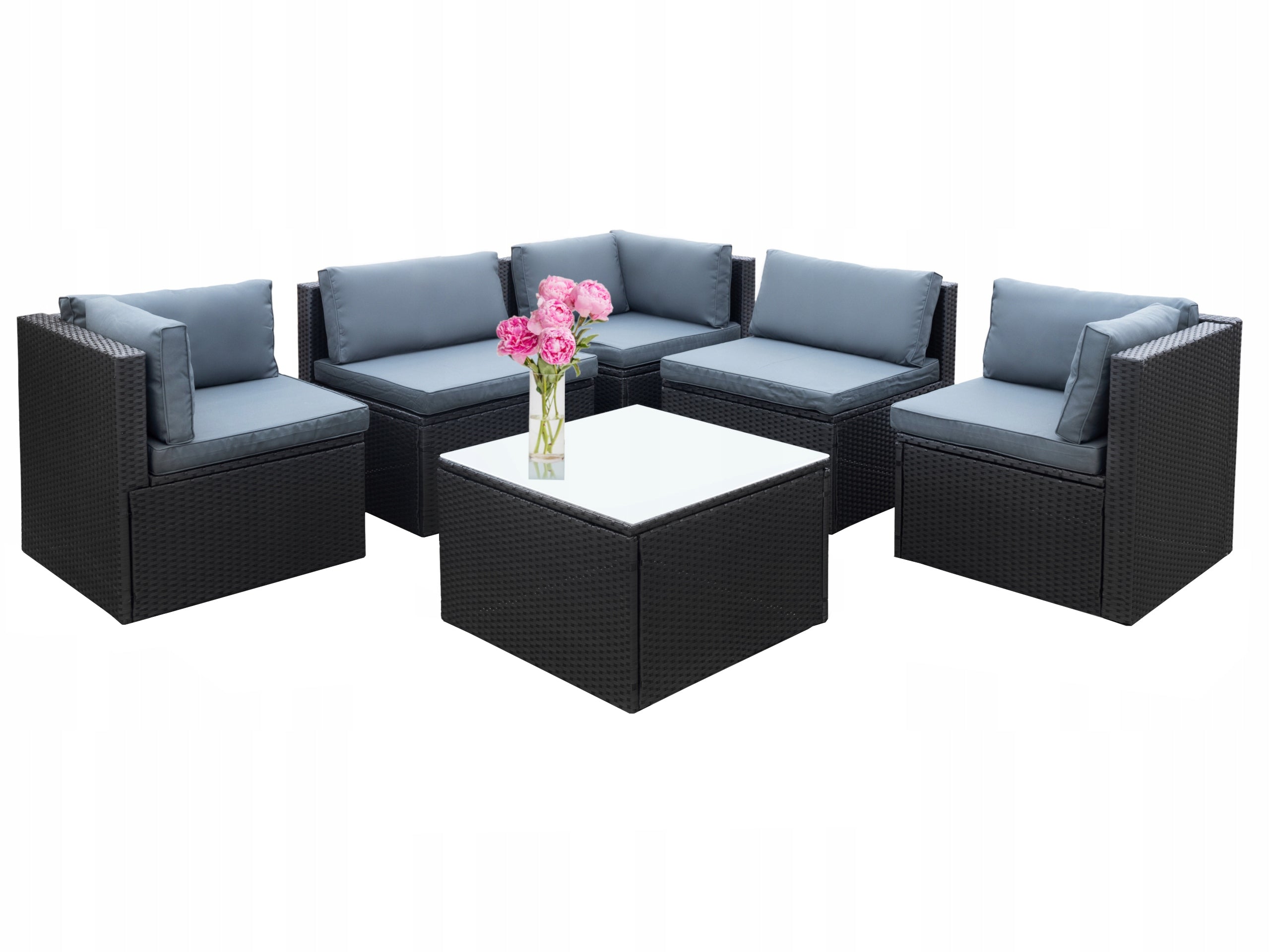 LARGE CORNER CHIRO GARDEN FURNITURE COUCH + TABLE Manufacturer code CHIRO