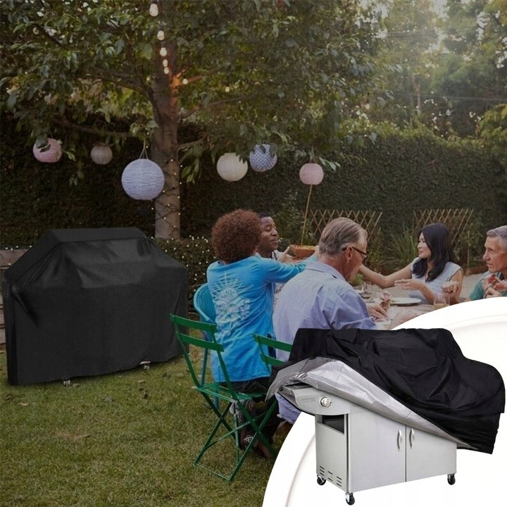 LARGE COVER GRILL COVER GARDEN GAS GRILL SOLID WATERPROOF Product width 61 cm