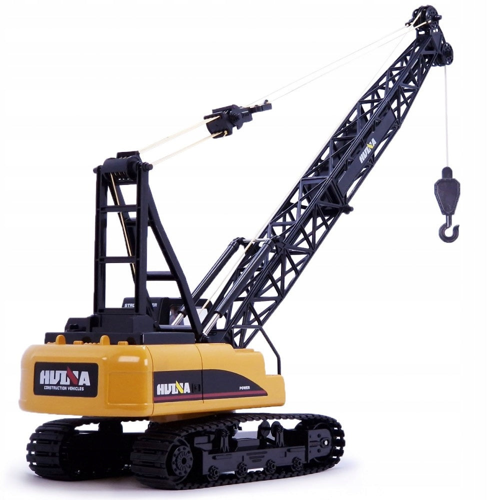 LARGE CRAWLER CRANE REMOTE CONTROLLED CRANE FOR REMOTE CONTROL WITH HOOK Brand Huina Toys