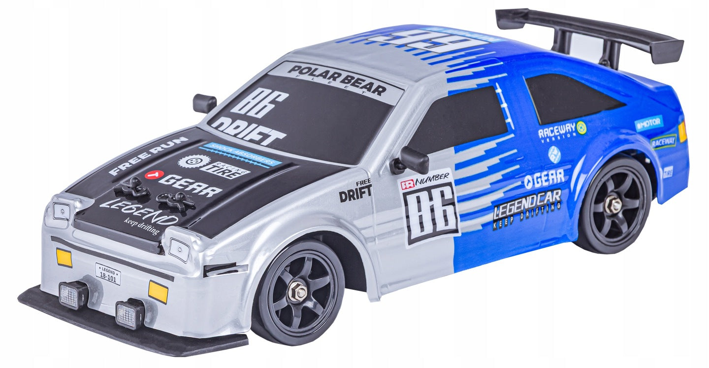 LARGE Car Remote Controlled Auto RC For Drift Led Smoke 4x4 Toyota DRIFT Manufacturer code SC16A07