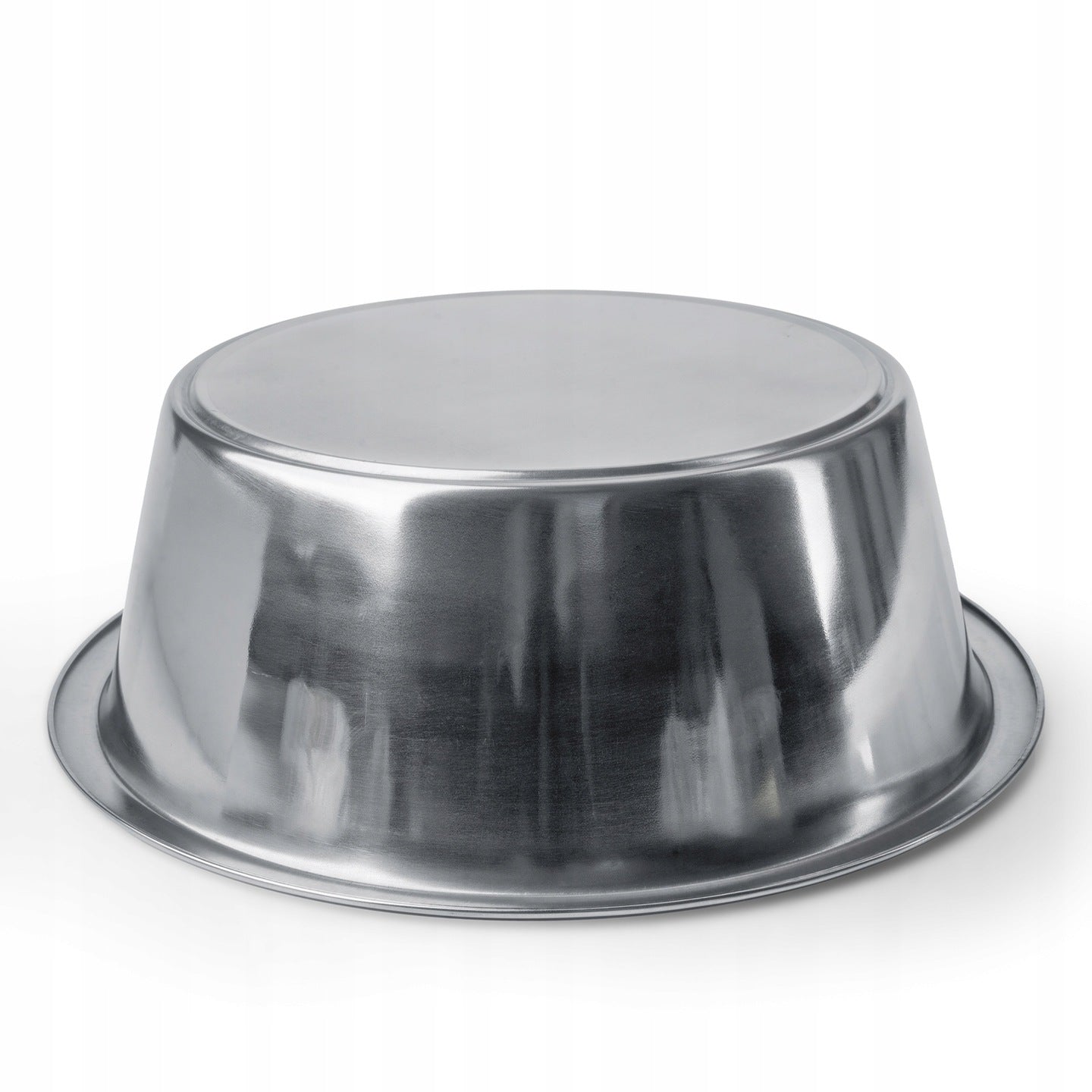 LARGE DOG BOWL 6,7l METAL Silver STAINLESS STEEL WATER FOOD Brand Hocky