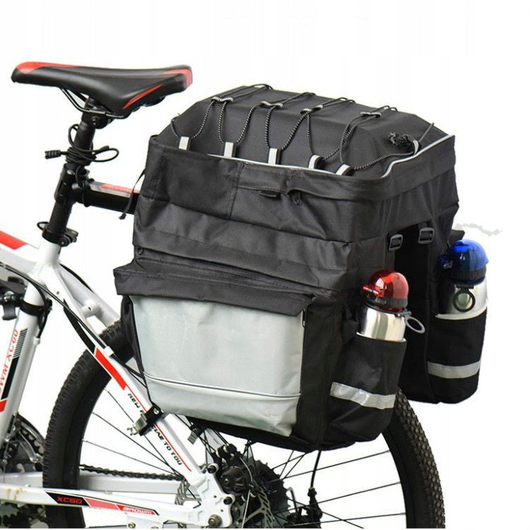 LARGE DOUBLE BICYCLE BAG REAR PANNIER FOR TRUNK 75L XXL Packaging status original