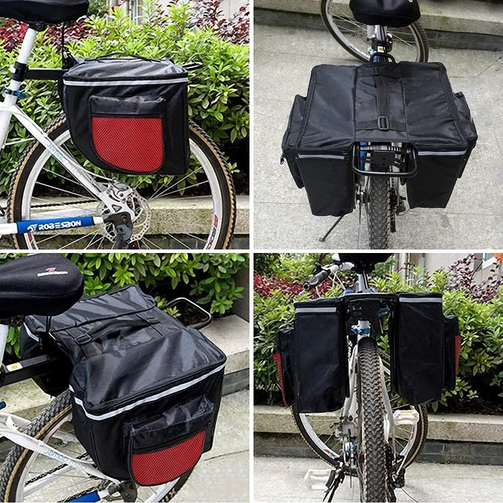 LARGE DOUBLE POUCH BICYCLE BAG REAR FOR TRUNK SIDE TRUNKS Manufacturer code PROFI6001862
