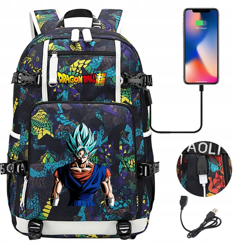 LARGE DRAGON BALL BACKPACK WATERPROOF DESIGNS Best gift of all. Packaging status original