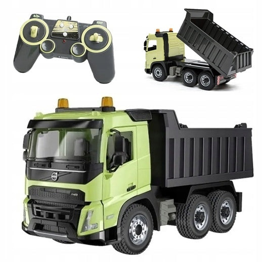 LARGE DUMP TRUCK REMOTE CONTROLLED TRUCK TIR VOLVO FMX AUTO RC FOR REMOTE CONTROL
