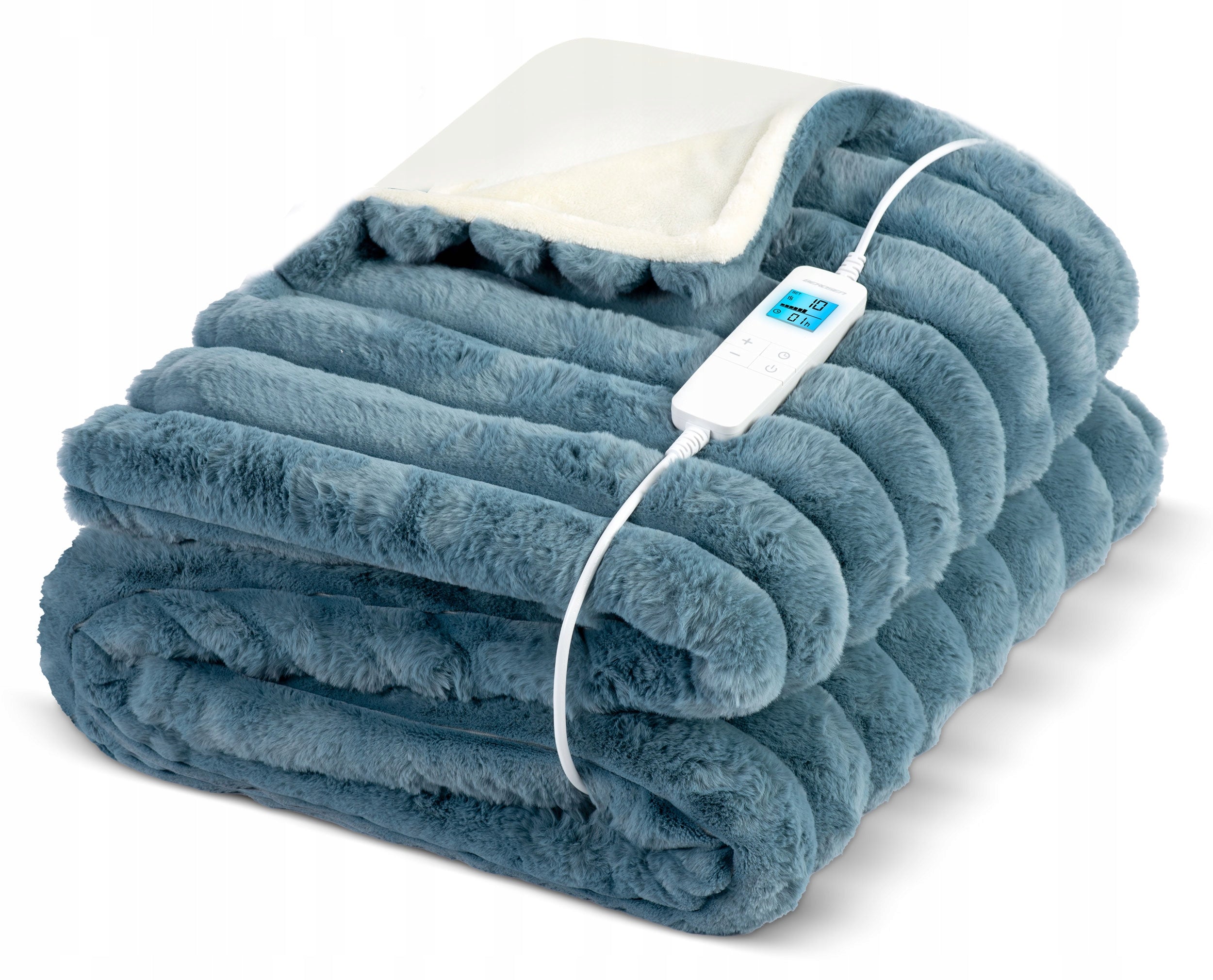 LARGE ELECTRIC BLANKET THICK SOFT 550gsm 180x160cm Heating Mat 160W Packaging status original