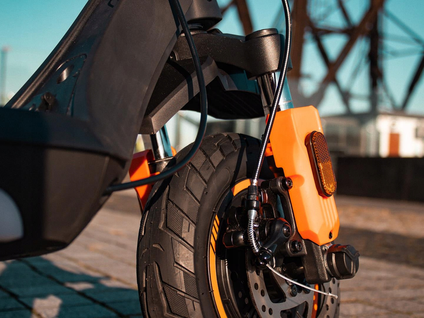 LARGE ELECTRIC SCOOTER LONG PLATFORM RANGE 60KM TECHLIFE R5 Packaging status original