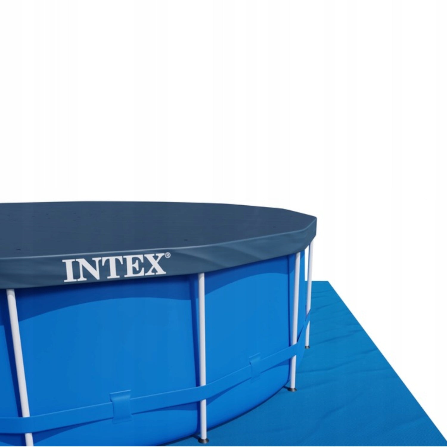 LARGE FAMILY RACK GARDEN POOL INTEX 366x76 18in1 Set + FREEBIE Height 76 cm