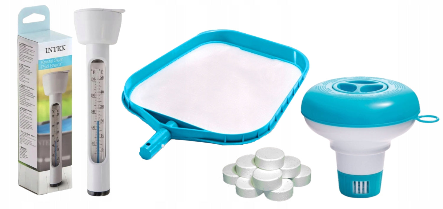 LARGE FAMILY RACK GARDEN POOL INTEX 366x76 18in1 Set + FREEBIE Manufacturer code 28212