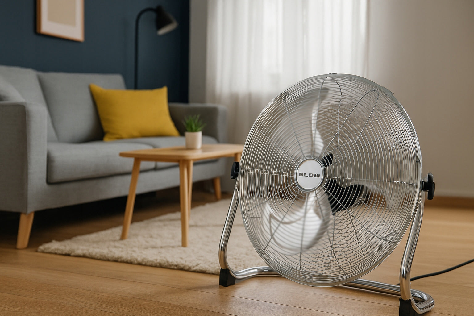 LARGE FAN FLOOR CIRCULATOR INDUSTRIAL HOME WINDMILL POWERFUL 200W Fan type floor