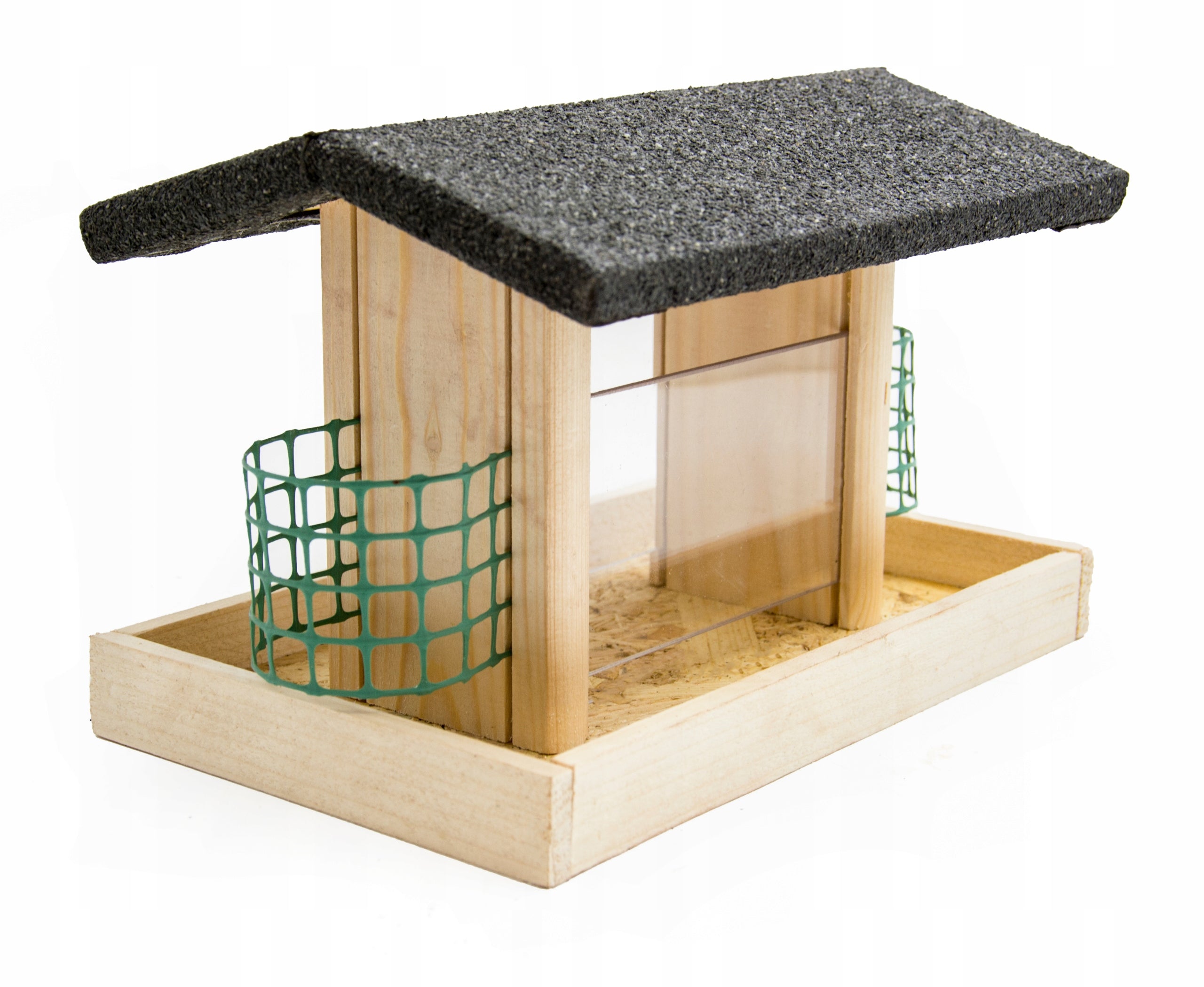 LARGE FEEDER WOODEN FOOD BOOTH BALLS GRAIN FOR WILD BIRDS XL EAN (GTIN) 5905602161775