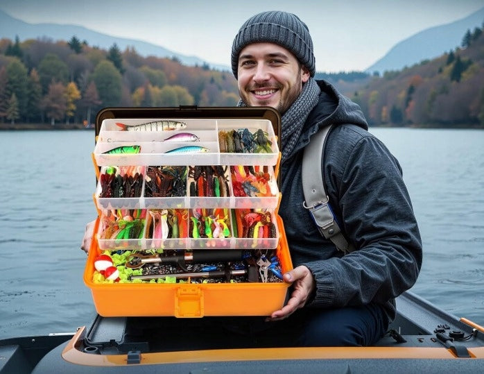 LARGE FISHING BOX SET OF 547 ACCESSORIES FOR PELLET ANGLER EAN (GTIN) 5906609203291