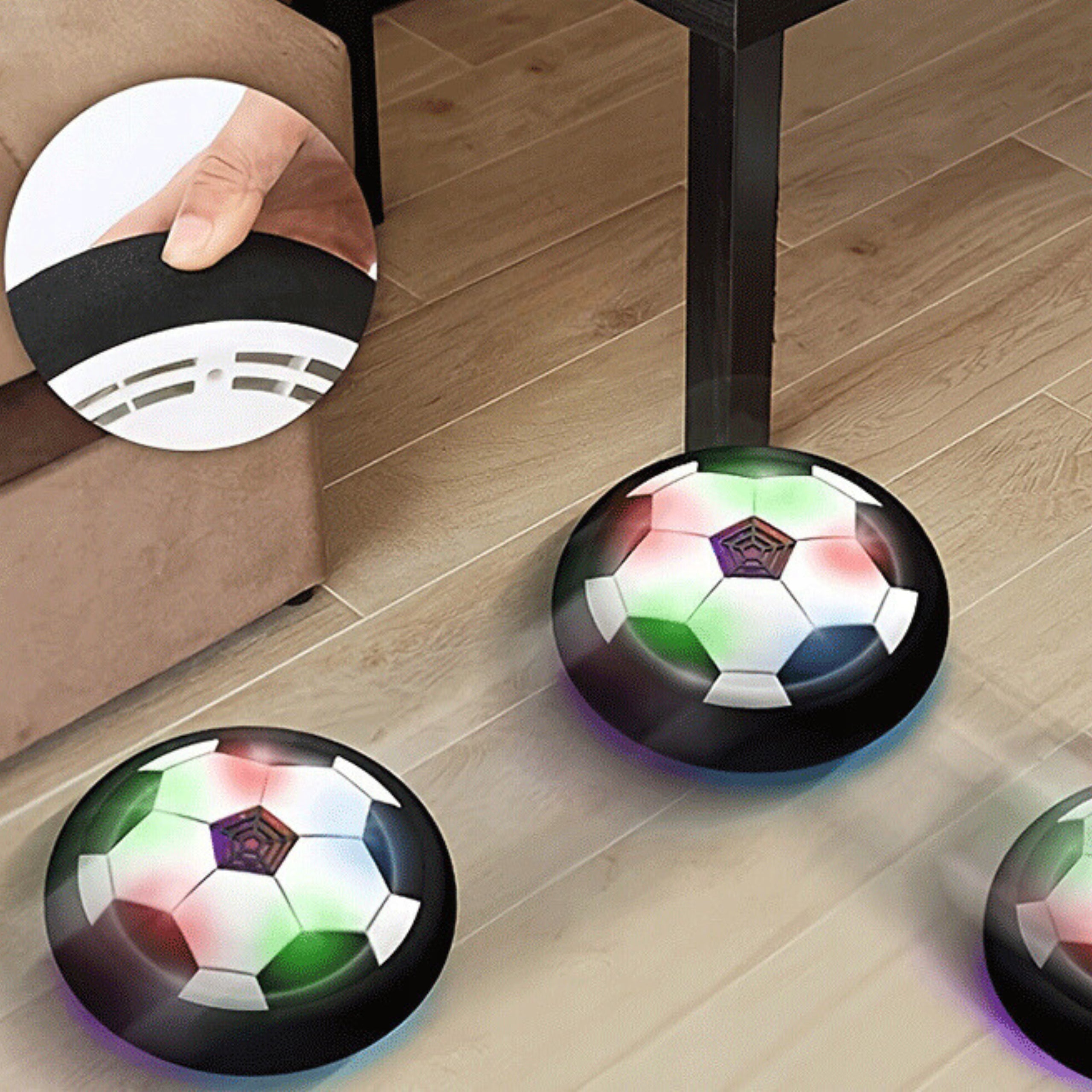 LARGE FLYING FOOTBALL TO PLAY AT HOME LED LEVITATING GIFT CYMBERGAJ Certificates and opinions CE