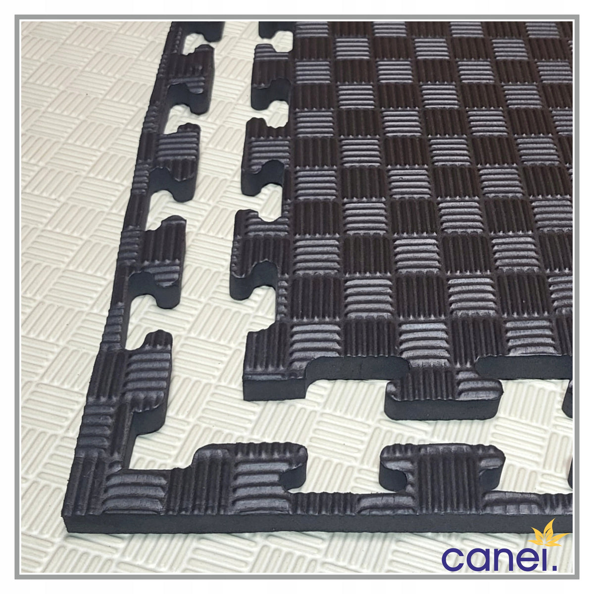 LARGE FOAM MAT PUZZLE 100x100 cm FOR EXERCISE THICK FOAM FOAMS 1,5cm Packaging status original