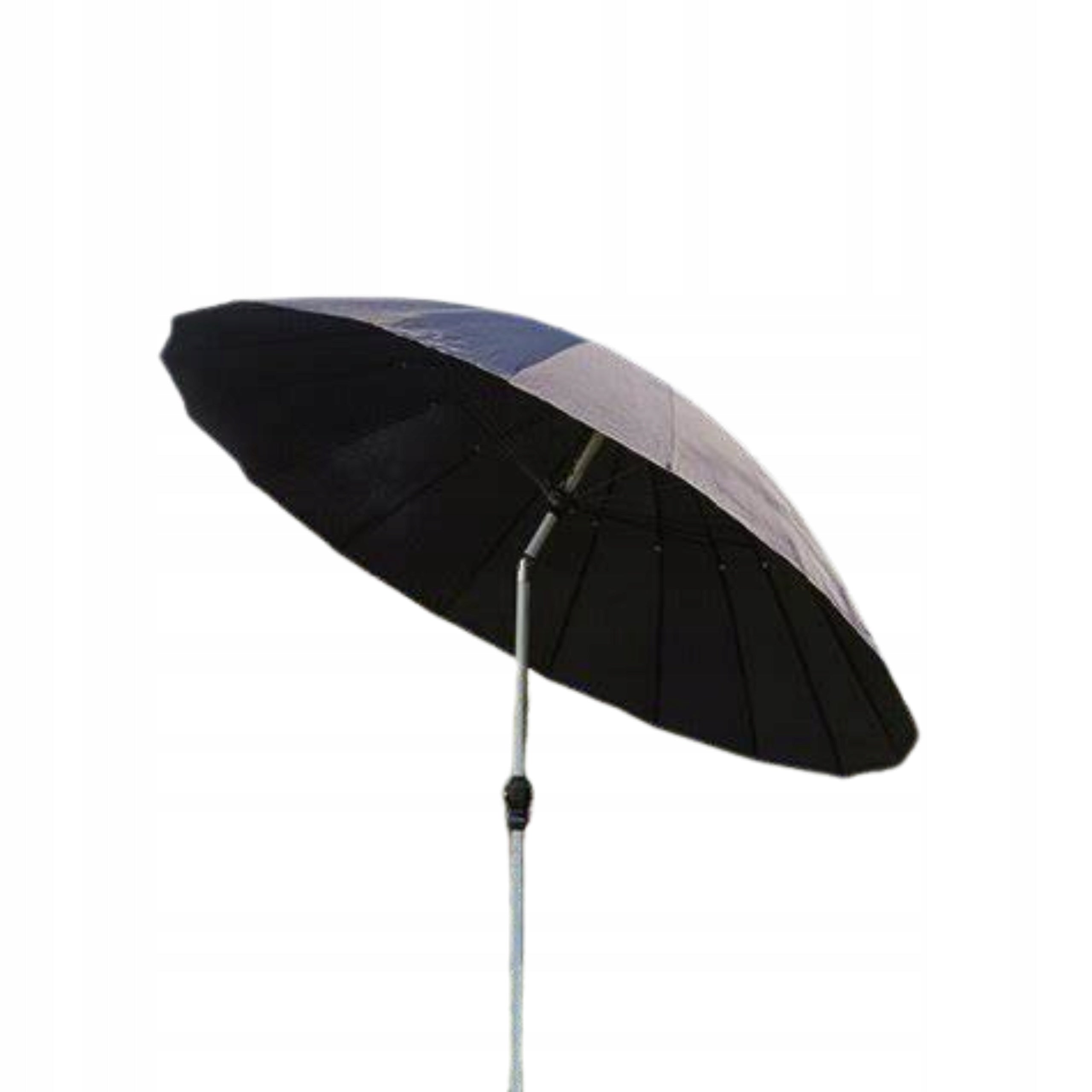 LARGE FOLDING ADJUSTABLE GARDEN UMBRELLA BALCONY TERRACE BLACK BROKEN 270CM Manufacturer code 100127