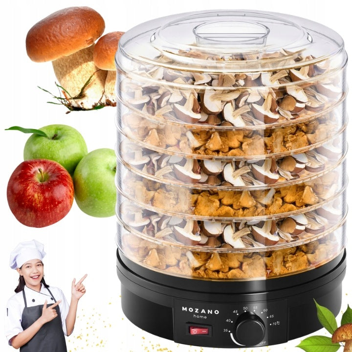 LARGE FOOD DRYER FOR MUSHROOMS AND FRUITS 500W VEGETABLES FOR FRUIT MUSHROOMS XL