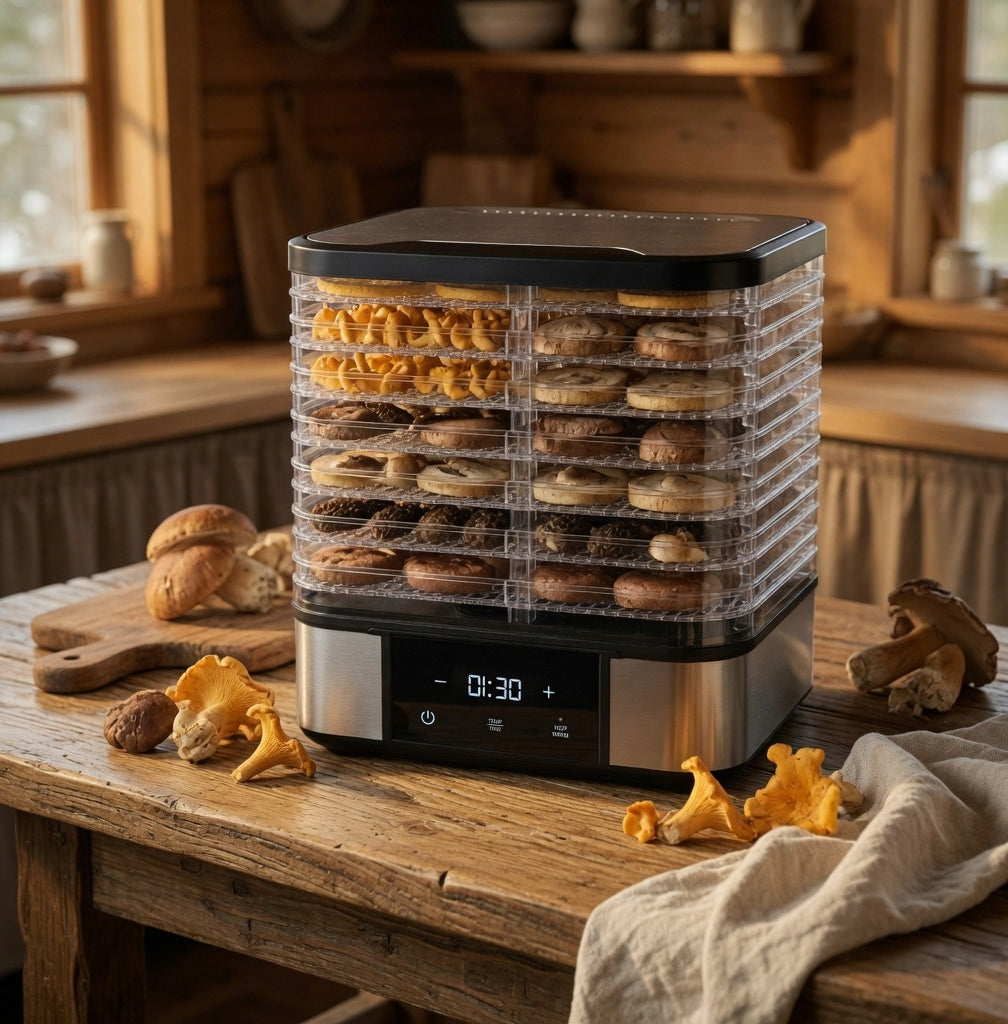 LARGE FOOD DRYER FOR MUSHROOMS AND FRUITS 7 TRAYS OF VEGETABLES FOR FRUIT MUSHROOMS Brand no brand