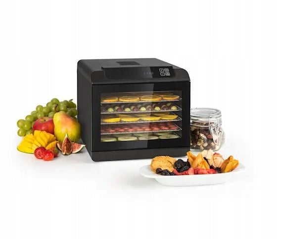 LARGE FOOD DRYER FOR MUSHROOMS FRUIT VEGETABLES HERBS 500W DEHYDRATOR 6 SIEVES EAN (GTIN) 4060656107740