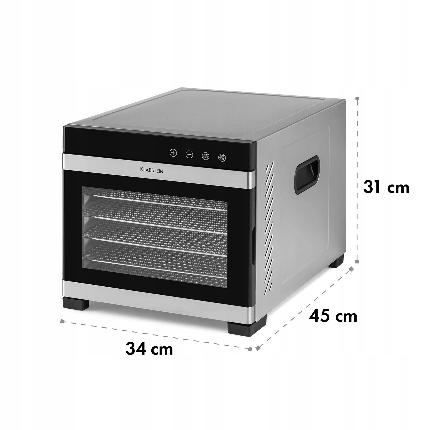 LARGE FOOD DRYER FOR MUSHROOMS FRUIT VEGETABLES HERBS 650W DEHYDRATOR 6 SIEVES Brand Klarstein