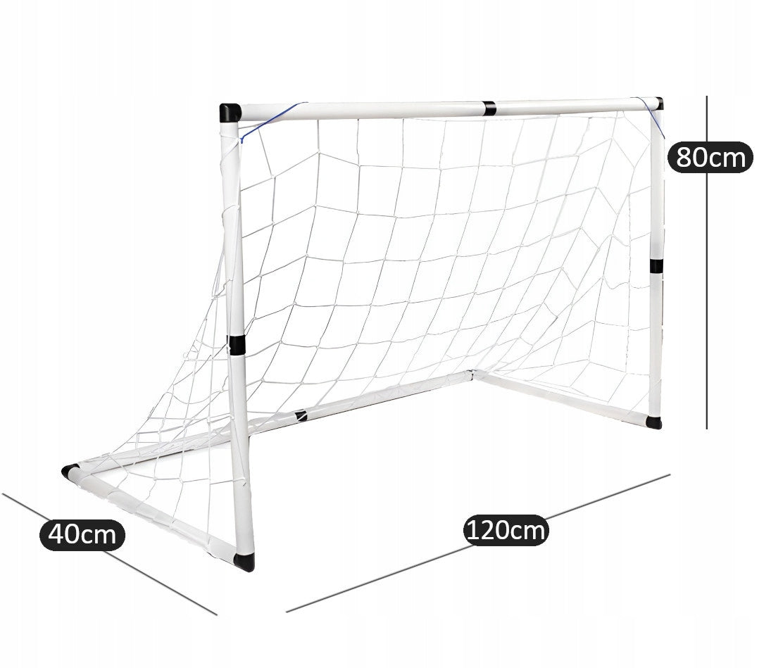 LARGE FOOTBALL GOAL FOR FOOTBALL TRAINING SET BALL PUMP NET Manufacturer code Z432