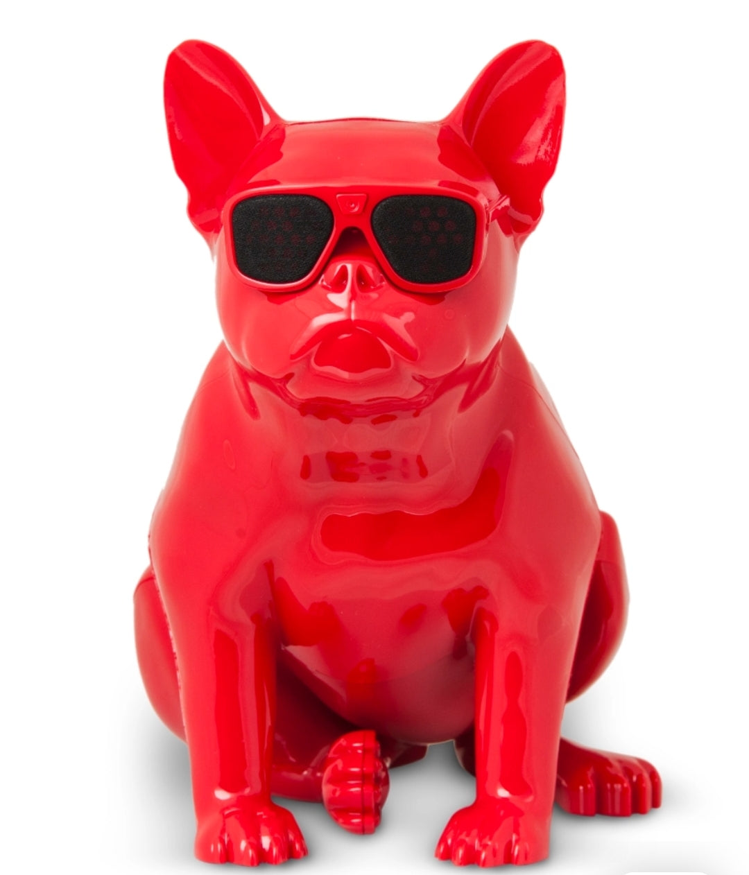 LARGE FRENCH BULLDOG SPEAKER PORTABLE RED 10 IN Brand Greifen