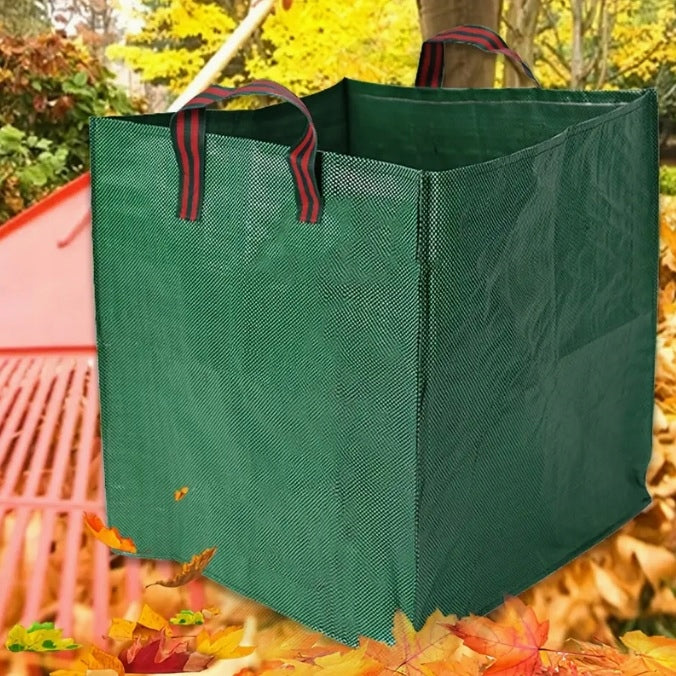 LARGE GARDEN BASKET BAG LEAF BAG GRASS WASTE WEEDS BRANCHES 120L Diameter 50 mm