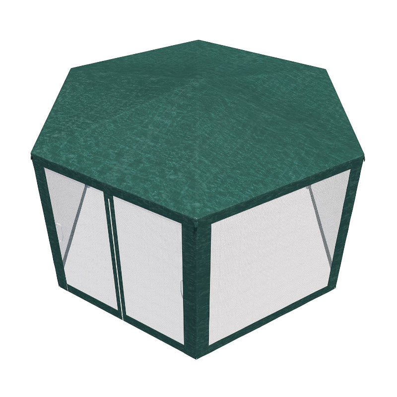 LARGE GARDEN TENT TRADE PAVILION 6 WALLS WITH MOSQUITO NET GAZEBO FOR GARDEN Manufacturer Martom