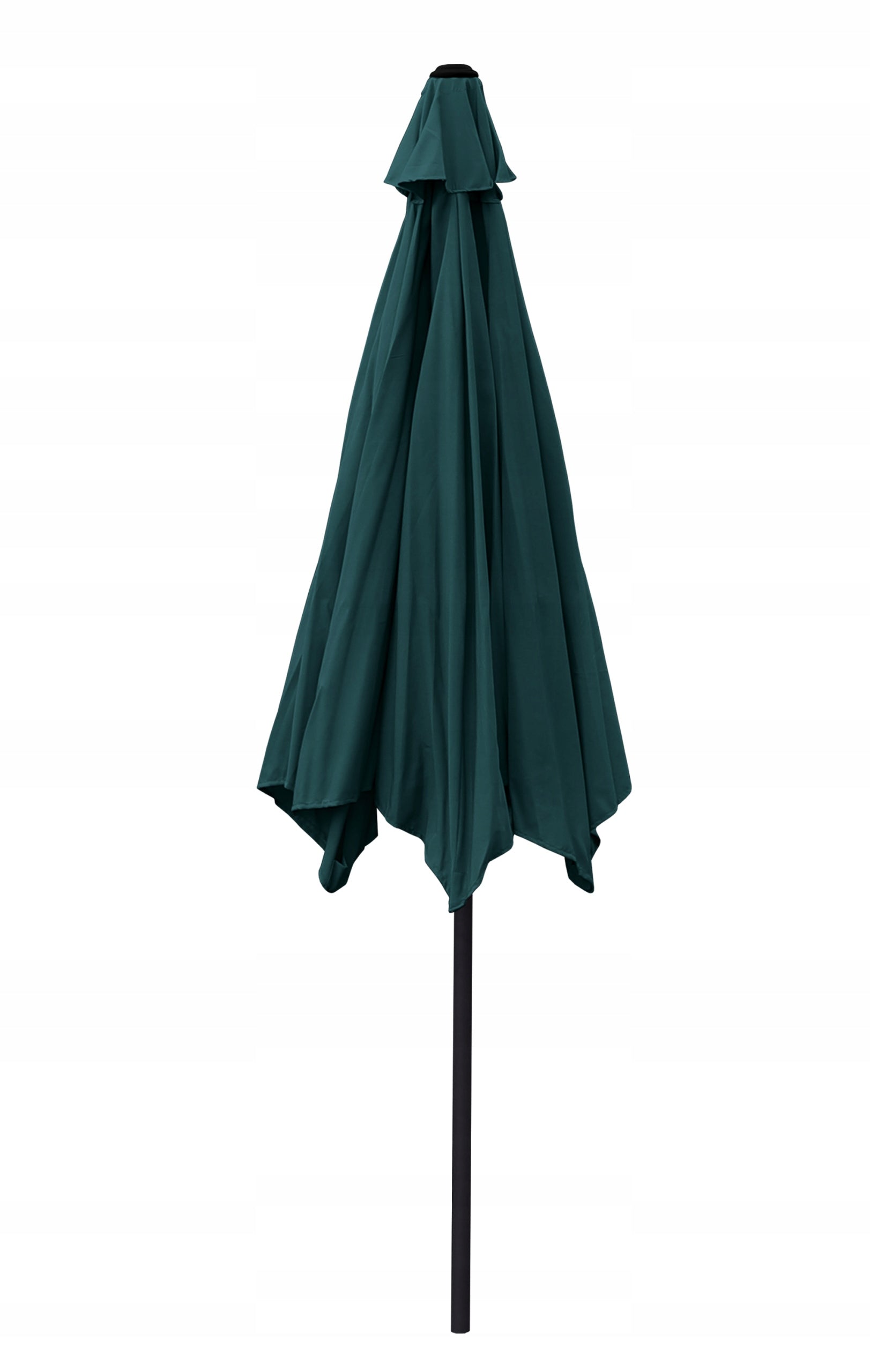 LARGE GARDEN UMBRELLA 300 CM FOLDABLE ADJUSTABLE SOLID BROKEN WITH CRANK Color green