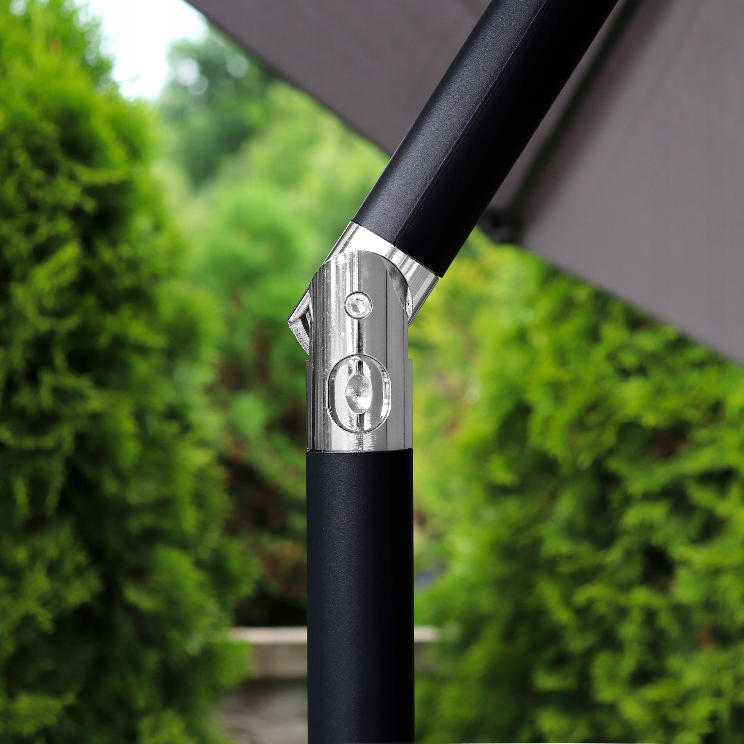 LARGE GARDEN UMBRELLA 300 CM FOLDABLE ADJUSTABLE SOLID BROKEN WITH CRANK Manufacturer DOMAREX