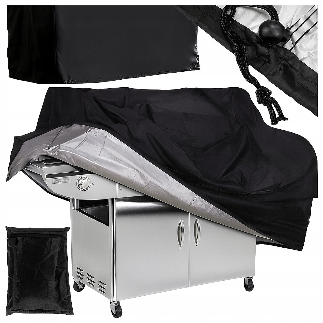 LARGE GAS GRILL COVER GRILL WATERPROOF 145,5x61,5x117,5cm