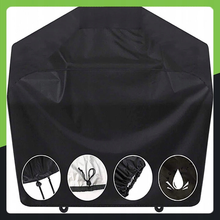 LARGE GAS GRILL COVER GRILL WATERPROOF 145x61x117 cm Packaging status original