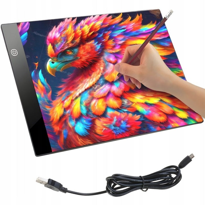 LARGE GRAPHICS TABLET LED A4 DRAWING BOARD BACKLIT FOR DRAWING