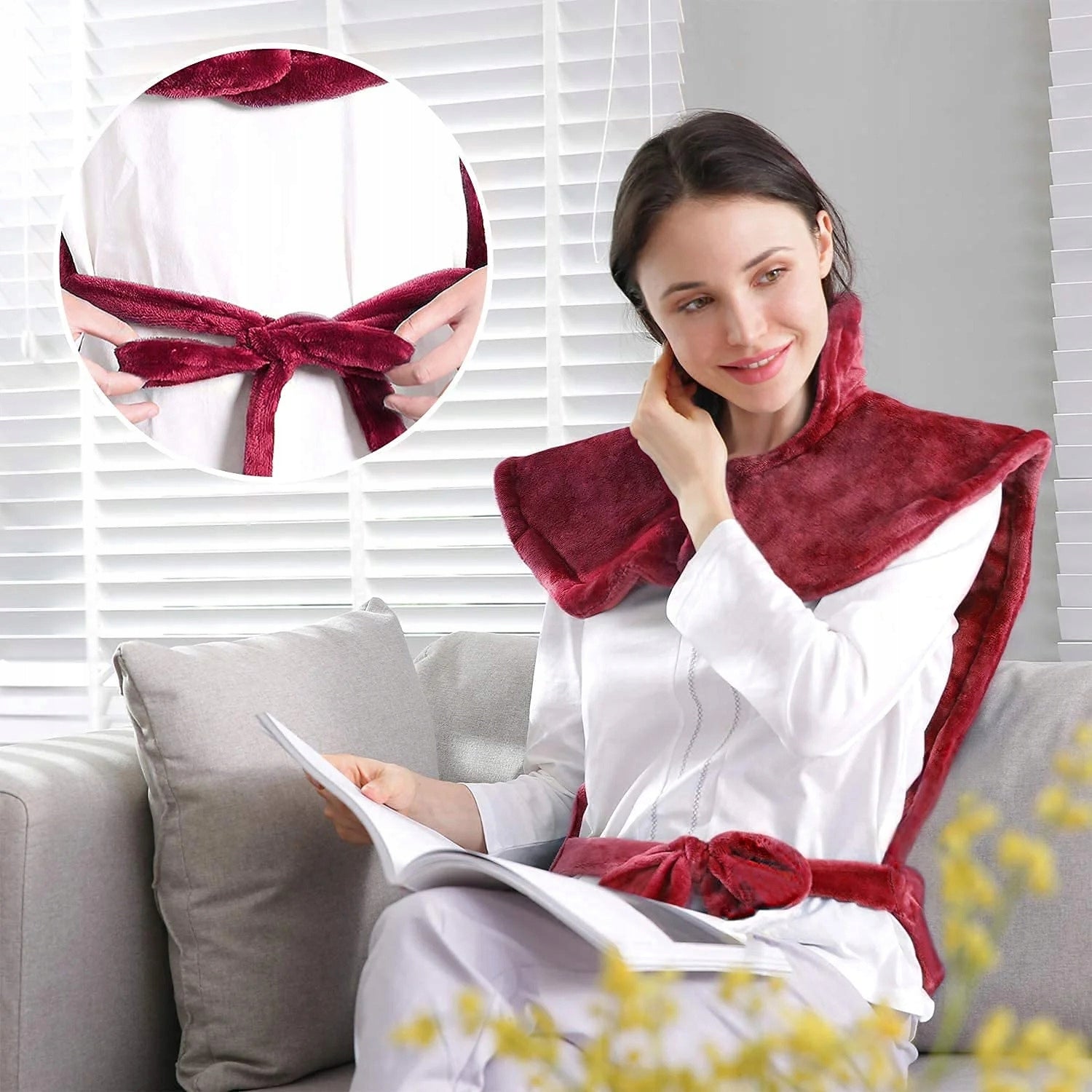 LARGE HEATING COLLAR SHOULDER MAT BACK QUICK HEATING ADJUSTMENT Medical device no