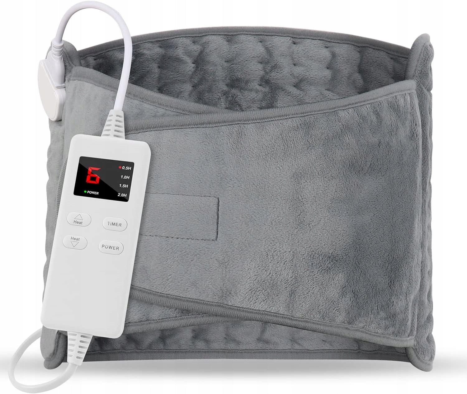 LARGE Heating Cushion Electric Mat 126 x 30cm Color gray