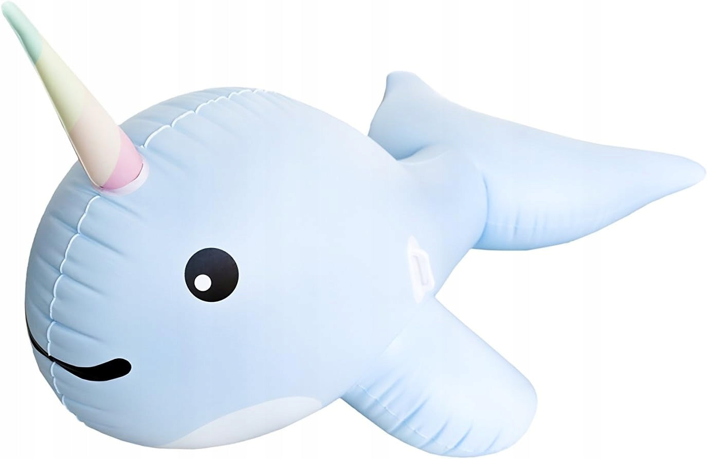 LARGE INFLATABLE MATTRESS PONTOON Narwhal for water toy for children XXL 200 cm Manufacturer code narwalteczowy