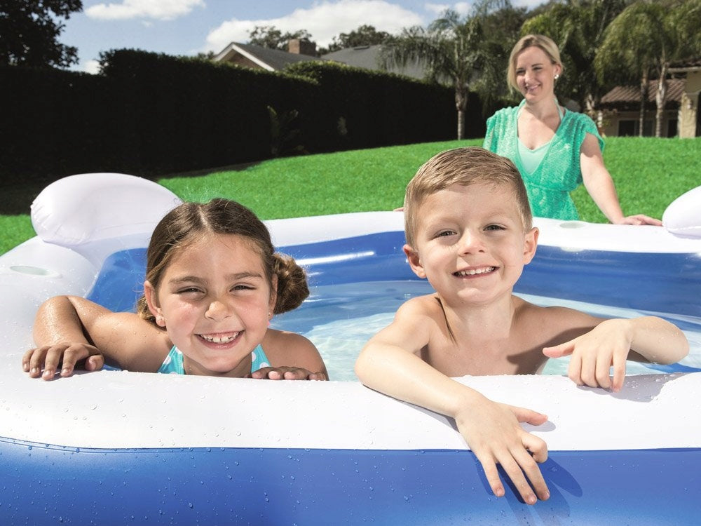 LARGE Inflatable Family Garden POOL FOR KIDS Volume 576 l