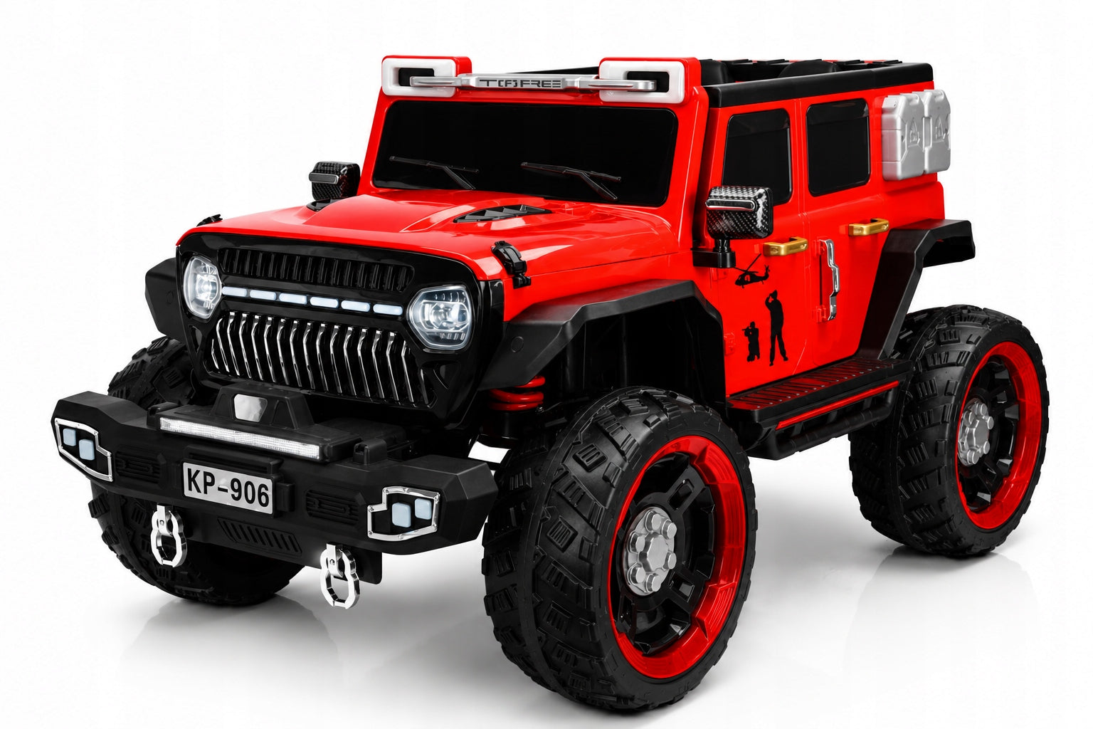 LARGE JEEP 4x4 XXL FOR CHILDREN'S BATTERY EVA PILOT LED MP3 EVA PREMIUM Brand no brand
