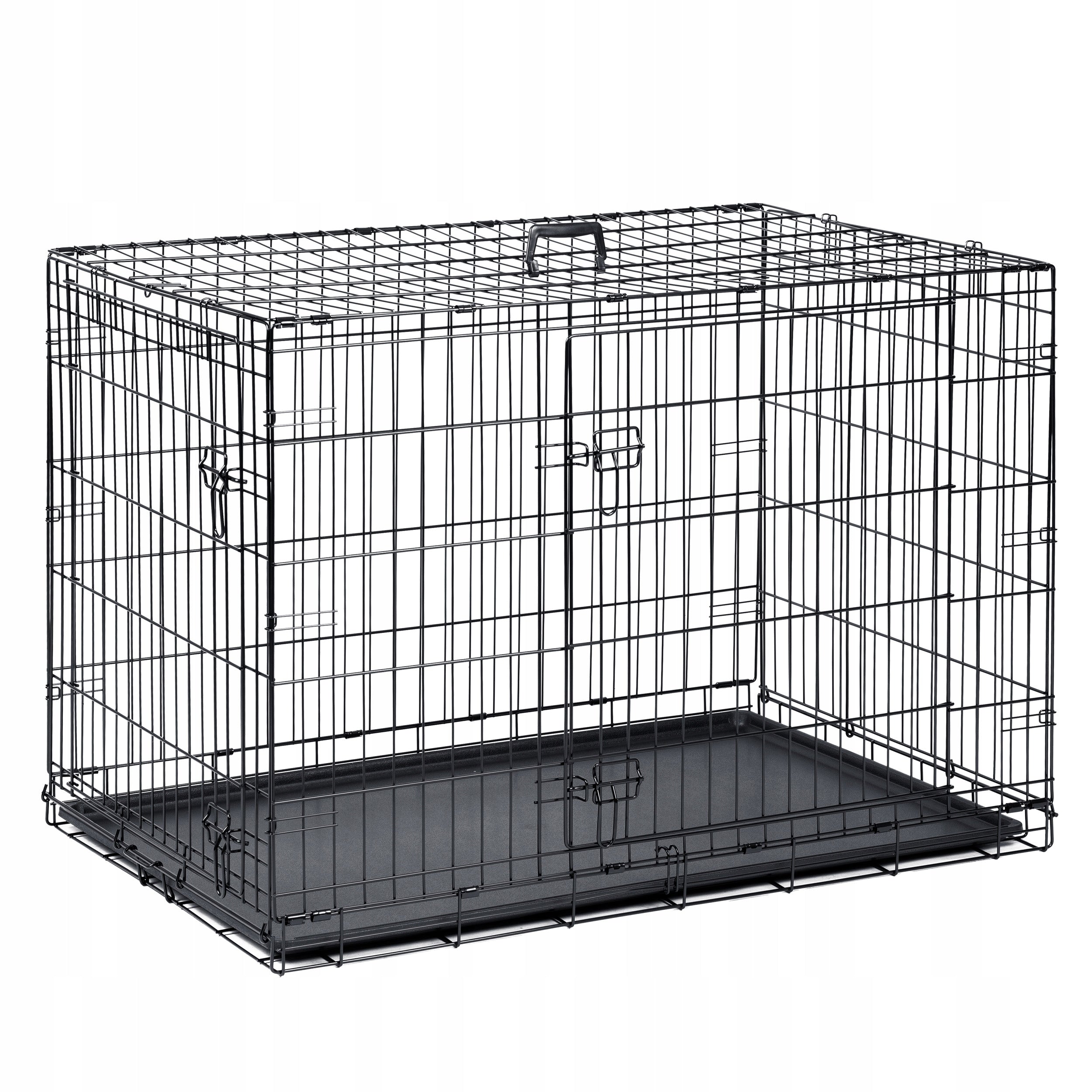 LARGE KENNEL CAGE METAL PLAYPEN Transporter for DOG DOGS 78x60x56 cm M Kind cage