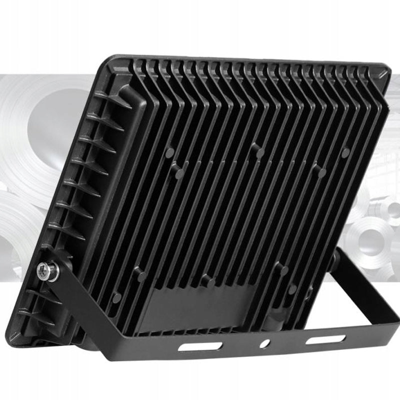 LARGE LED HALOGEN FLOODLIGHT TEMPERED GLASS LAMP 4500K + SLIM HANDLE 200W Brand Smartled