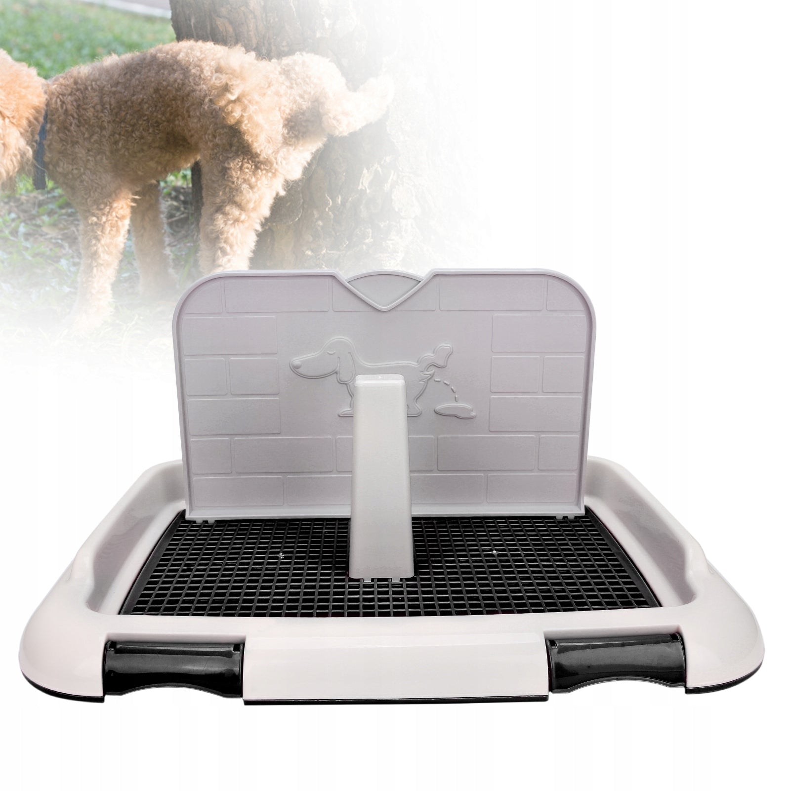 LARGE LITTER BOX DOG TOILET ARTIFICIAL 46,4 x 35,4 x 23,6 cm Brand no brand
